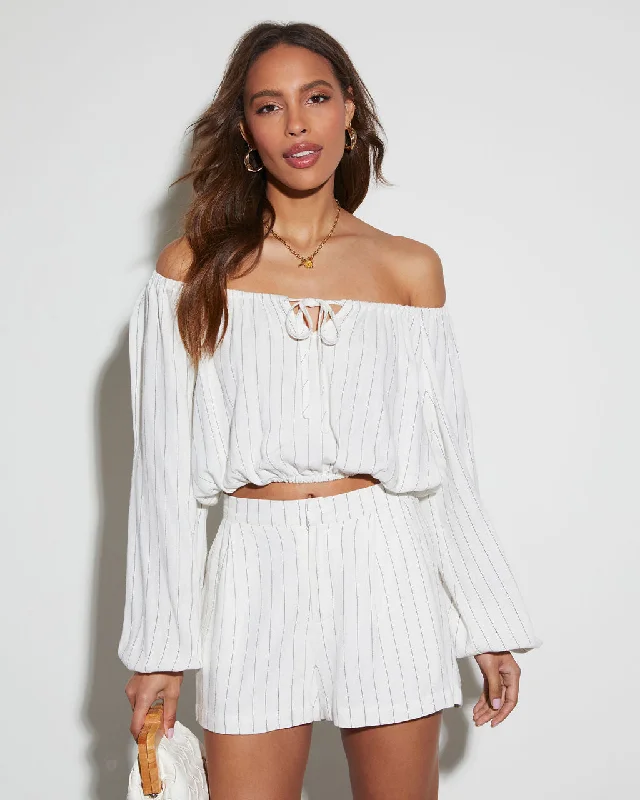 Refresh your closet with chic and comfy styles   Seraphina Off the Shoulder Blouse