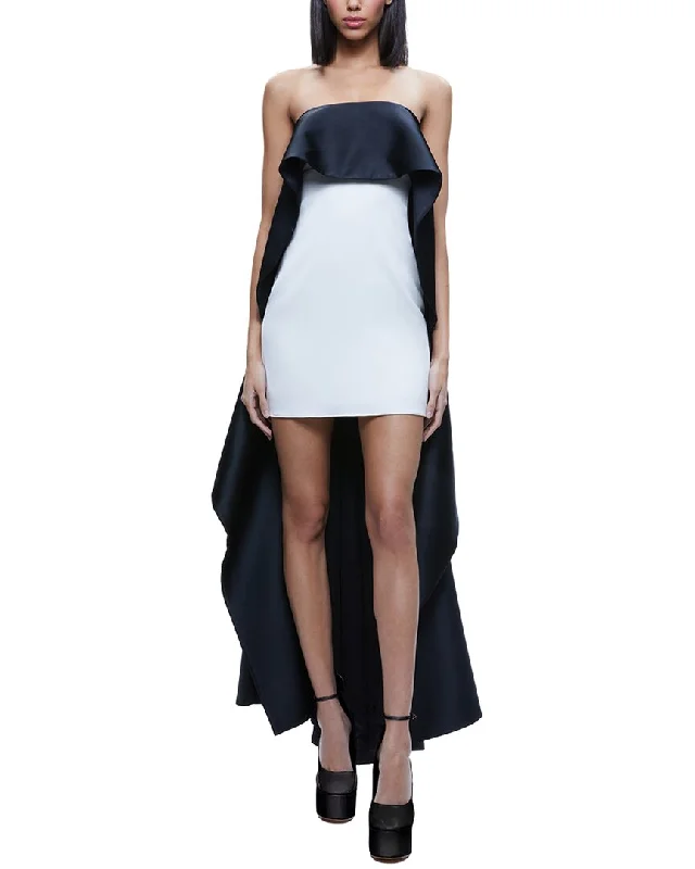 Bold, confident, and stylish women’s clothing   alice + olivia Theda Hi-Lo Mini Dress