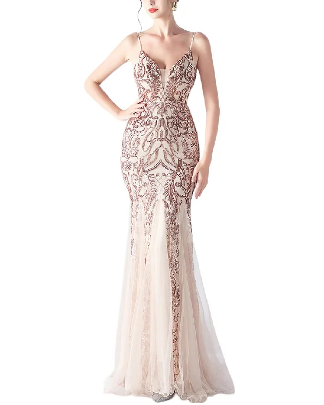 Confidence-boosting clothing for women   KALINNU Maxi Dress