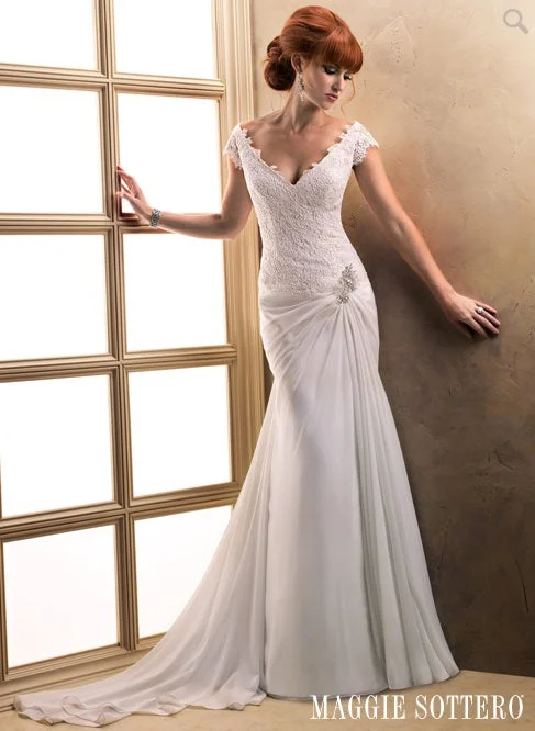 Modern fashion pieces designed for all women   Maggie Sottero Blossom