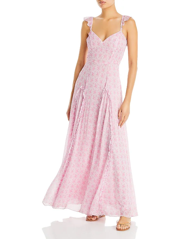 Timeless women’s fashion for any occasion   Tulonne Womens Floral Print Viscose Maxi Dress
