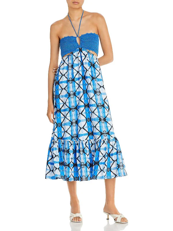Women’s clothing to inspire confidence and beauty   Womens Crochet Printed Maxi Dress