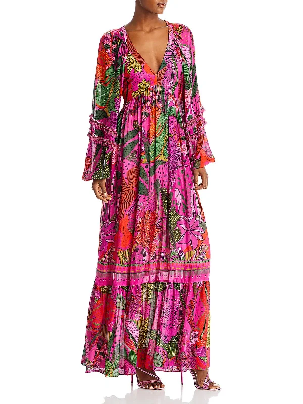 Fashion-forward women’s clothing on a budget   Womens Open Back Viscose Maxi Dress