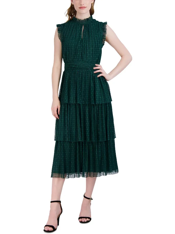 Express your style with fashionable women’s clothing   Womens Tiered Keyhole Maxi Dress