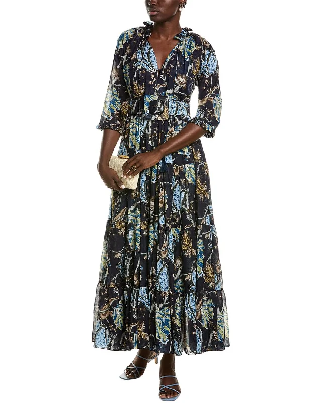 Bold and sophisticated looks for every woman   Samantha Sung Eden Midi Dress