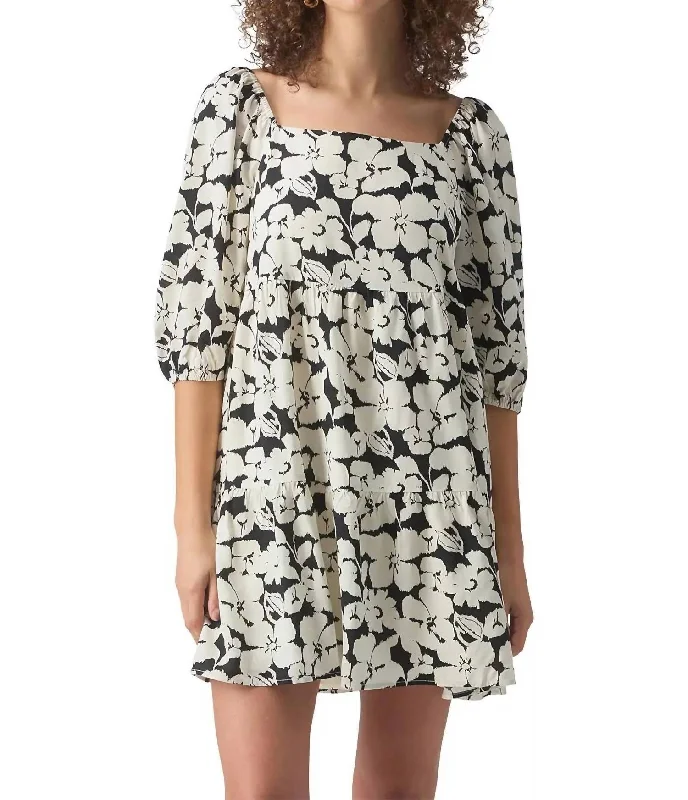 Sleek and sophisticated fashion for modern women   Weekender Mini Dress In Echo Blooms