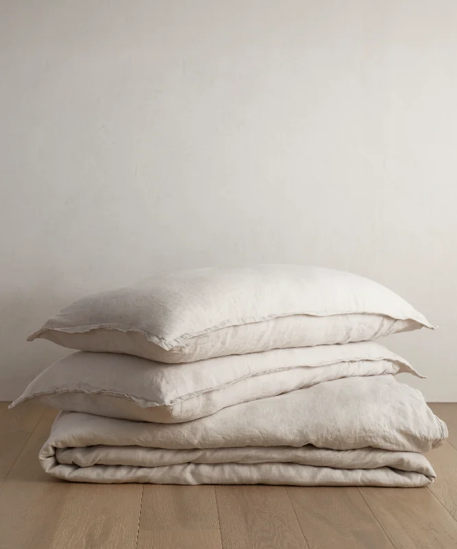 Iconic women’s outfits that never go out of style   Dusk Linen Pillow Sham Set of 2