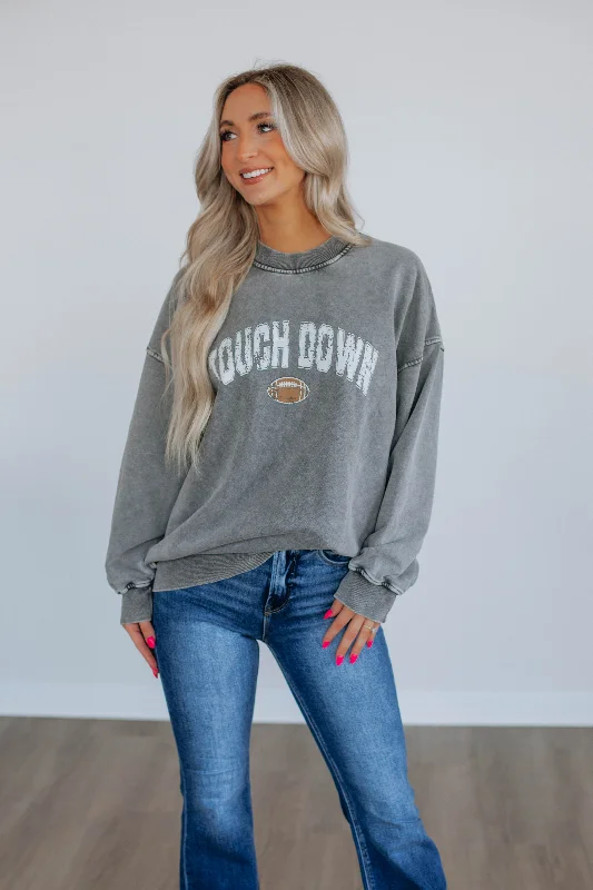 Touch Down Oversized Crewneck