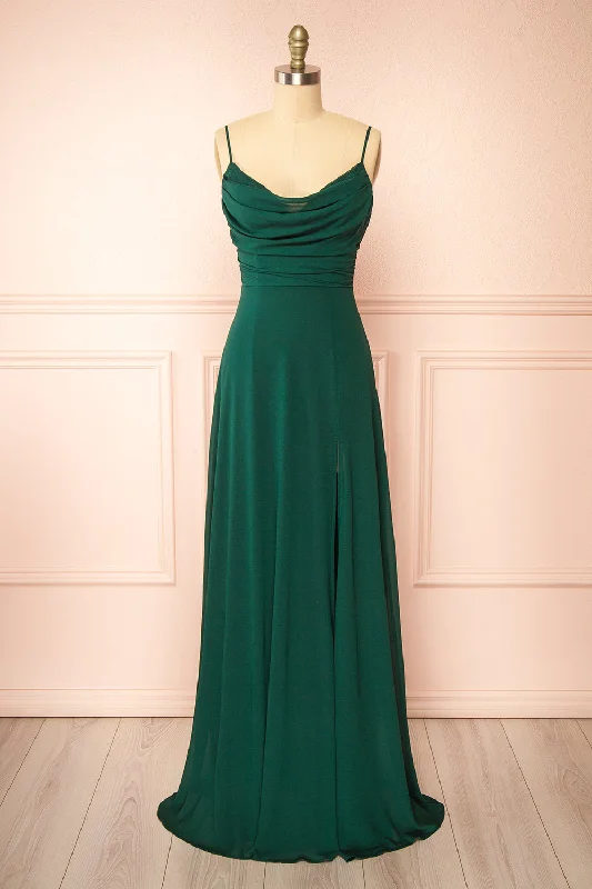 Clothing that’s as bold as you are   Kieran Green | A-Line Maxi Dress w/ Lace