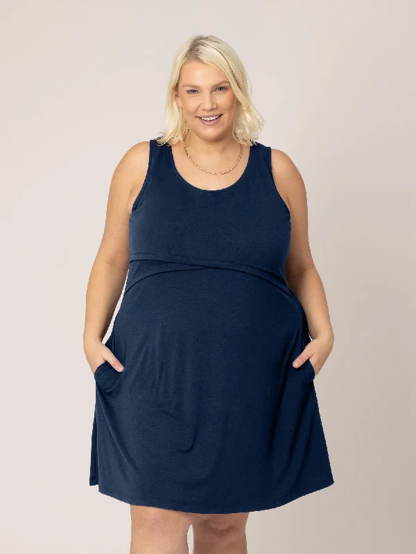 Find your perfect fit with stylish women’s clothing Penelope Crossover Nursing Dress | Navy Find your perfect fit with stylish women’s clothing Penelope Crossover Nursing Dress | Navy