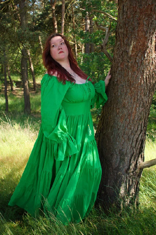 Confidence-boosting clothing for women   Vaiana Dress Knalgroen