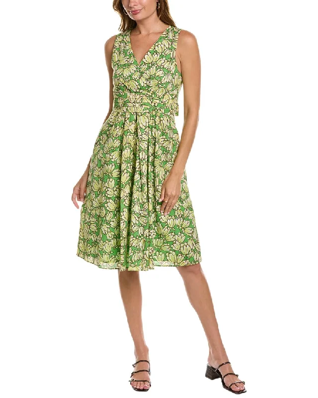 Fashionable clothing to fit every body type   Atelier Tie-Front A-Line Dress