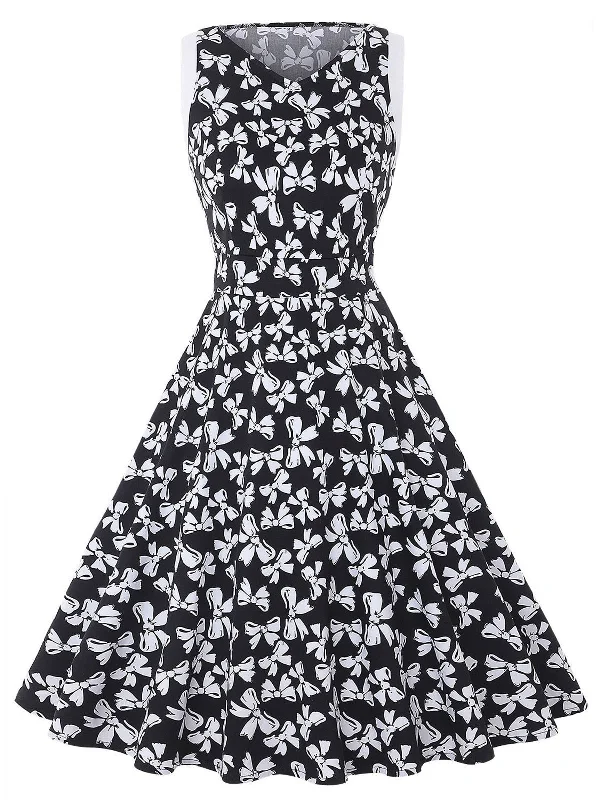 Fashion pieces that complement every woman’s style Black 1950s Bowknot Sleeveless A-line Dress Fashion pieces that complement every woman’s style Black 1950s Bowknot Sleeveless A-line Dress
