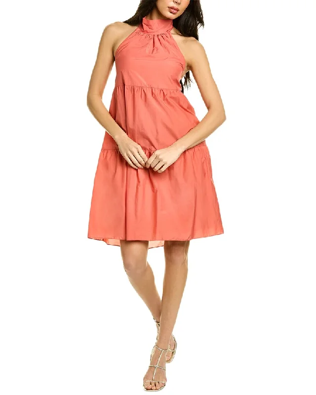 Affordable fashion that looks high-end   Theory Halter A Line Dress