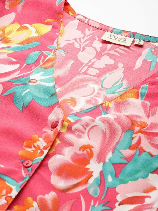 Uncover unique pieces for your perfect wardrobe   Turquoise Blue Floral A-Line Dress