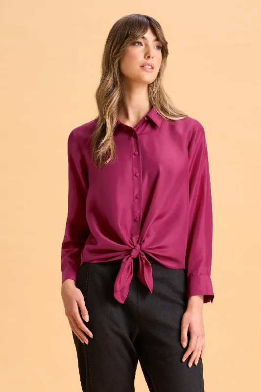 Look and feel your best in our women’s wear   Silk Shirt